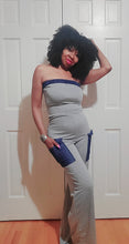 Load image into Gallery viewer, Tube Top Jumpsuit (Heather Grey)