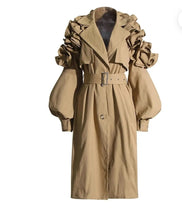 Load image into Gallery viewer, Statement Trench (Khaki)