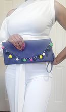 Load image into Gallery viewer, Thrifted Pom Pom Clutch by Mainstreet Collection