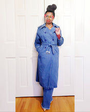Load image into Gallery viewer, Denim Trench (Medium Denim)