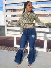 Load image into Gallery viewer, Bell Me Jeans (Dark Denim)