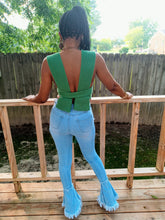 Load image into Gallery viewer, High Waisted BB Jeans (Light Denim)