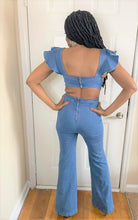 Load image into Gallery viewer, In the Cut Denim Jumpsuit (Medium Denim)