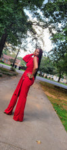 Load image into Gallery viewer, Givin Me Life Jumpsuit (Red)