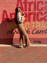 Load image into Gallery viewer, The Retro Wide Leg Pants (Moca)