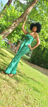 Load image into Gallery viewer, The One Shoulder Jumpsuit (Green)
