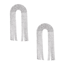 Load image into Gallery viewer, Arch Fringe Earrings
