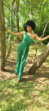 Load image into Gallery viewer, The One Shoulder Jumpsuit (Green)

